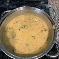 Leondejage's cooksnap of when they made Broccoli Cheese Soup.