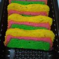 Cooksnap dari يولي أم نيسا untuk resep Brownies Rainbow kukus yummy!!!! Step by step..