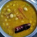 Meena Ramesh's cooksnap of when they made பச்சை வேர்க்கடலை குழம்பு.