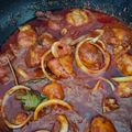 Cooksnap FZ Adzlin semasa beliau membuat Ayam Masak Merah Biasa.