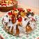 El cooksnap de di cuando hizo Pan dulce con capa navideña multicolor.