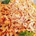 Cooksnap dari Deanda Putri untuk resep Ayam suwir pedas manis ala mama mikha👌