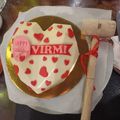 Bina Talati's cooksnap of when they made પીનાટા સરપ્રાઈઝ કેક (Pinata Surprise Cake Recipe In Gujarati).