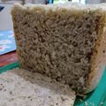 El cooksnap de Pame Grossi cuando hizo Pan de ajo y orégano (panificadora Moulinex Pain Doré).