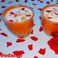  Vedangi Kokate's cooksnap of when they made Rose Thandai Lassi.