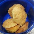 El cooksnap de Laura Villoslada cuando hizo Masitas de coco, para aprovechar las yemas!.