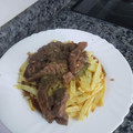 El cooksnap de Dulce Nicolas cuando hizo 🍴 Higado de Ternera Encebollado🍷.