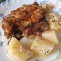 El cooksnap de Mercedes Lancharro Ferrón cuando hizo Pollo al horno con patatas.