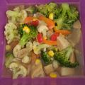 Cooksnap dari bebbiviana ramadhani untuk resep Tumis sayur pelangi