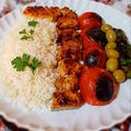 کوک اسنپ بانوی کرمانشاهی بعد از امتحان کردن جوجه کبابی با سس باربیکیو.