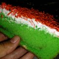 Cooksnap dari Yuni untuk resep Bolu pandan "Magic Com" super lembuutt, ga seret ditenggorokan