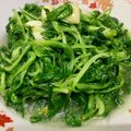 江湖小俠 的 蒜末清炒青江菜 cooksnap