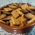 El cooksnap de Paola Lozano Zafra cuando hizo Crackers de kikos (maíz frito).