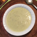 El cooksnap de Maria Jose Gonzalez cuando hizo Crema de poro y papa.