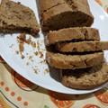 El cooksnap de Viviana Enseñat cuando hizo Budín de Coco Integral.