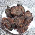 El cooksnap de Maria cuando hizo Croquetas / torrejas / bocaditos de hojas de remolacha y quinoa.