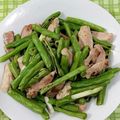 Carol Lin 的 四季豆炒肉絲 cooksnap