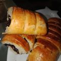 badaryya tijjani khamis's cooksnap of when they made Nutella stuffed caterpillar buns.