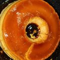 El cooksnap de Verónica Garibaldi cuando hizo Flan de huevo y vainilla.