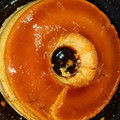 El cooksnap de Verónica Garibaldi cuando hizo Flan de huevo y vainilla.