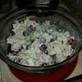 Daria Prideeva Booth's cooksnap of when they made LOW CARB | Walnut & Grape Chicken Salad.