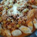 El cooksnap de Delfina cuando hizo Ñoquis de papas y calabaza con harina integral.