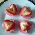 Celeste 's cooksnap of when they made strawberry bites.