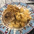 Sara Peneton 's cooksnap of when they made Chicken thighs with chickpeas.