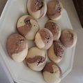 El cooksnap de Johana Gómez cuando hizo Galletitas bicolor.