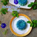 Cooksnap dari Dapur Bunda Daisy untuk resep Puding Lumut Bunga Telang