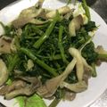 Cooksnap của Lê Hoàng Bv khi họ làm theo món Rau muống xào tỏi chuẩn