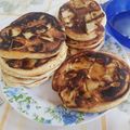El cooksnap de Marianela Torres cuando hizo Hotcakes con manzana y canela.