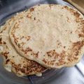 El cooksnap de María Florencia Galecio cuando hizo Panqueques con salsa de chocolate.