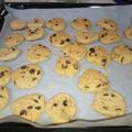 El cooksnap de Toñi cuando hizo Cookies con chocolate sin gluten.