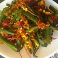 Rita Chadha's cooksnap of when they made Besan wali kurkuri bhindi.