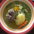 El cooksnap de Natalia Jimenez cuando hizo Albóndigas.