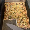 Pete János Cooksnap-ja, amikor elkészítette a(z) Füstölt sonkás leveles tészta receptet.