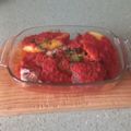 El cooksnap de Montxi Minguez cuando hizo Bonito al horno con tomate y pimientos rojos.