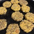 El cooksnap de Silvina Galarza cuando hizo Albóndigas de polenta y avena.