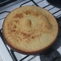El cooksnap de Diego Pagano cuando hizo Bizcochuelo de Naranja.