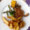 Ágica Cooksnap-ja, amikor elkészítette a(z) Grill fasírozott- hasábburgonyával receptet.
