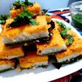 Anupama Maheshwari का कुकस्नैप जब उन्होंने स्पंजी तिरंगा ढोकला (spongy tiranga dhokla reicpe in Hindi) बनाया था।