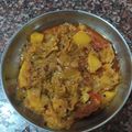 mitu madlani's cooksnap of when they made કોબી બટાકા નું શાક (Kobi Bataka Shak Recipe In Gujarati).