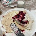 El cooksnap de Pedro cuando hizo Tarta Pavlova.