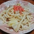 イザメ's cooksnap of when they made 即席10分！麺つゆで簡単✿焼きうどん✿.