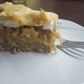 csillámpóni Cooksnap-ja, amikor elkészítette a(z) Almakrémes-habos pite receptet.