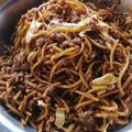 Cooksnap Julia ALeen Aireish semasa beliau membuat Mee goreng ala mamak.