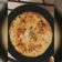 El cooksnap de Genewsky Baquero cuando hizo Tortilla de pimientos y cebolla.