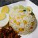 Cooksnap Mamamikael Oven semasa beliau membuat Nasi goreng jagung.