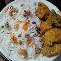 Sampa Chandra's cooksnap of when they made প্রন চিলি এবংফ্রাইড রাইস (Prawn chilli and fried rice recipe in Bengali).